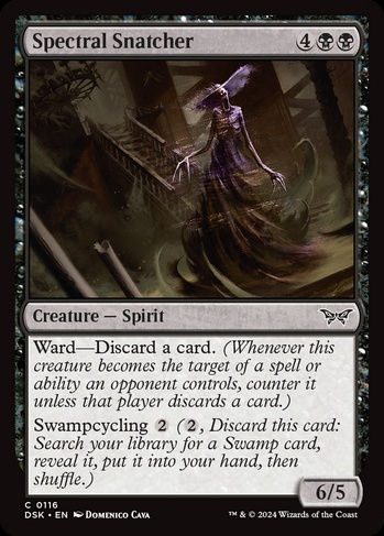 Spectral Snatcher (DSK) #116 | Dragon Shield MTG Card Manager Spectral Snatcher (DSK) #116 | Dragon Shield MTG Card Manager