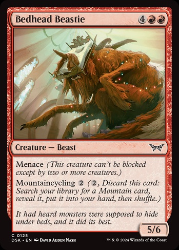 Bedhead Beastie (DSK) #125 | Dragon Shield MTG Card Manager