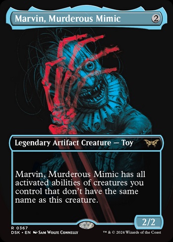 Marvin, Murderous Mimic (DSK) #367 | Dragon Shield MTG Card Manager