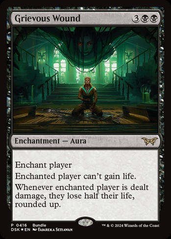 Grievous Wound (DSK) #416 | Dragon Shield MTG Card Manager