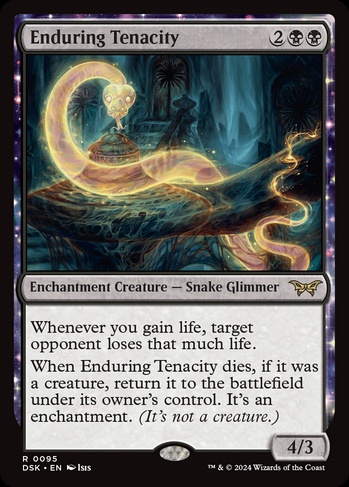 Enduring Tenacity (DSK) #95 | Dragon Shield MTG Card Manager