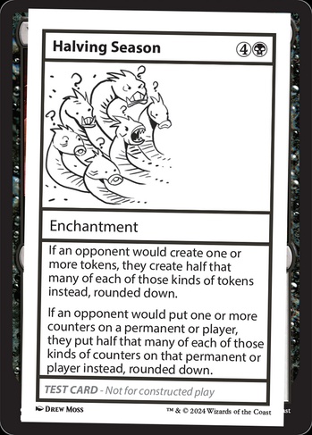 Halving Season (MB2) #545 | Dragon Shield MTG Card Manager