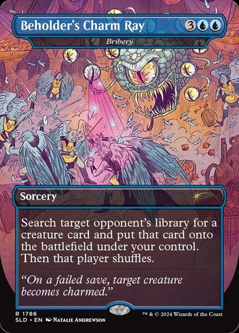 mtg cards like bribery Bribery (SLD) #1786