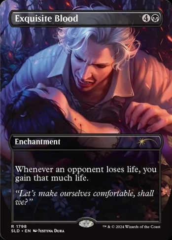 mtg card whenever you gain life opponent loses life Servant of Tymaret [Born of the Gods]