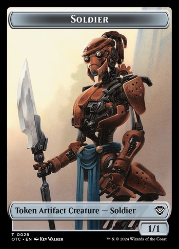 Soldier Token (TOTC) #26 | Dragon Shield MTG Card Manager