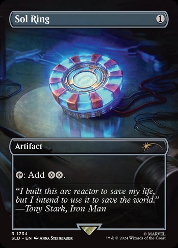 sol ring mtg card (1512) // Sol Ring [Secret Lair Commander Deck: Raining Cats the Gathering (MTG) trading and collectible card game (TCG/CCG) Magic The Gathering Avatar the