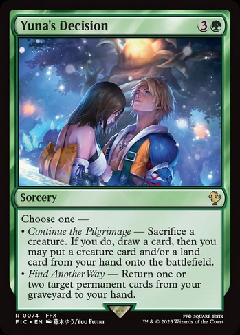 fic cards mtg Coin of Fate - Single Card Exile all enchantments Final Fantasy Commander Decks: Rejoin