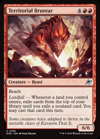 Territorial Bruntar (EOE) #165 | Dragon Shield MTG Card Manager