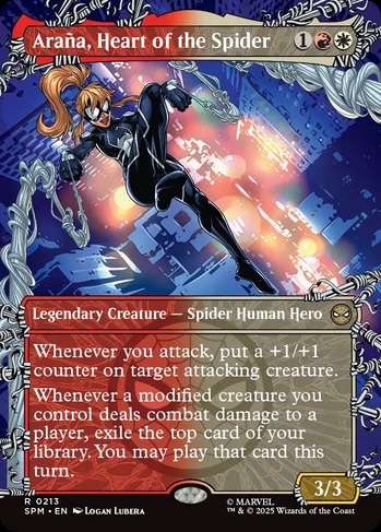 Araa, Heart of the Spider (SPM) #213 | Dragon Shield MTG Card Manager