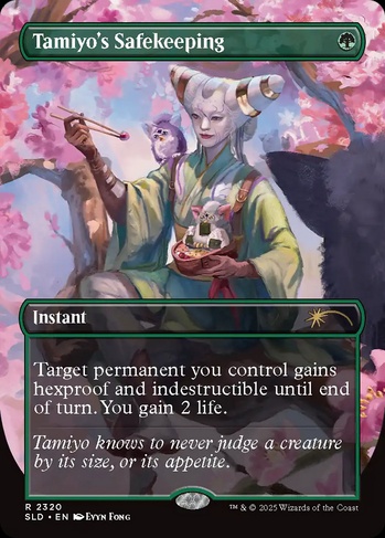 Tamiyo's Safekeeping (SLD) #2320 | Dragon Shield MTG Card Manager