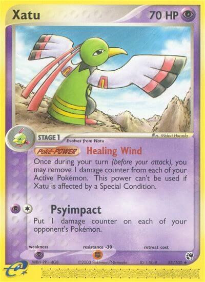 Xatu (SS) #55 | Dragon Shield Pok TCG Card Manager