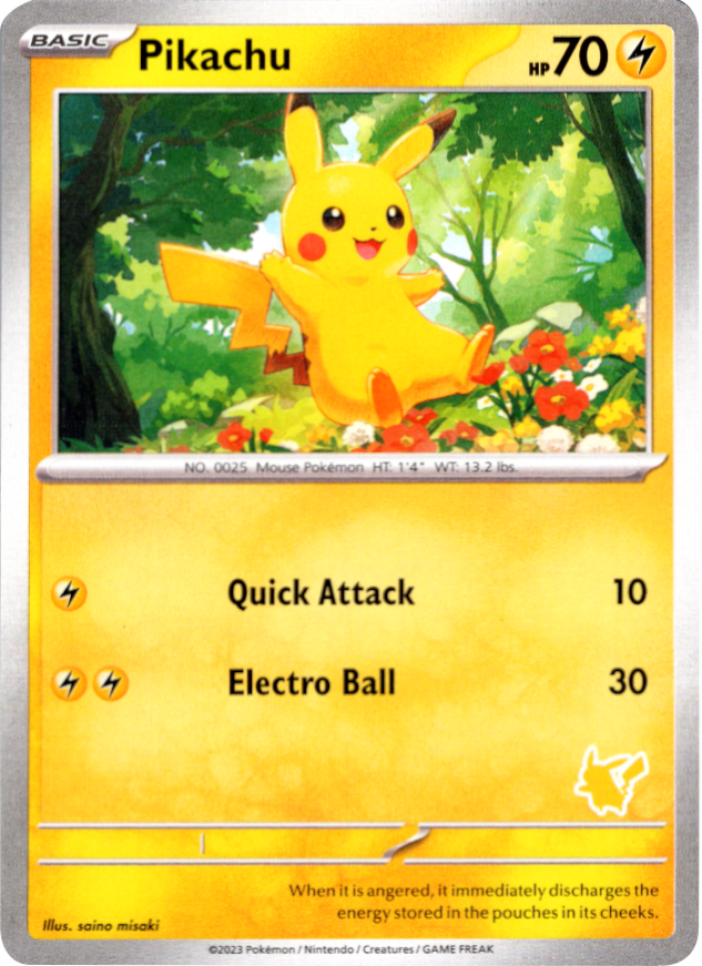 Pikachu (MFB) #0 | Dragon Shield Poké TCG Card Manager