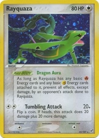 Rayquaza (EX8P) #22 | Dragon Shield Poké TCG Card Manager