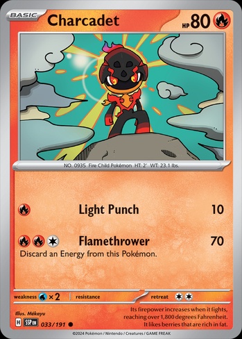Charcadet (SSP) #33/191 | Dragon Shield Pok TCG Card Manager Charcadet (SSP) #33/191 | Dragon Shield Pok TCG Card Manager