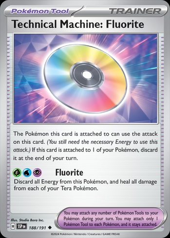 Technical Machine: Fluorite (SSP) #188/191 | Dragon Shield