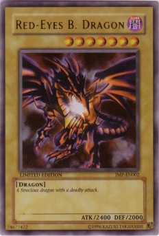 Red-Eyes Black Dragon (JUMP) #JMP-EN002 | Dragon Shield Yu-Gi-Oh 