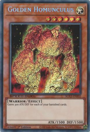 Golden Homunculus (SGX3) #SGX3-ENF02 | Dragon Shield Yu-Gi-Oh! Card Manager