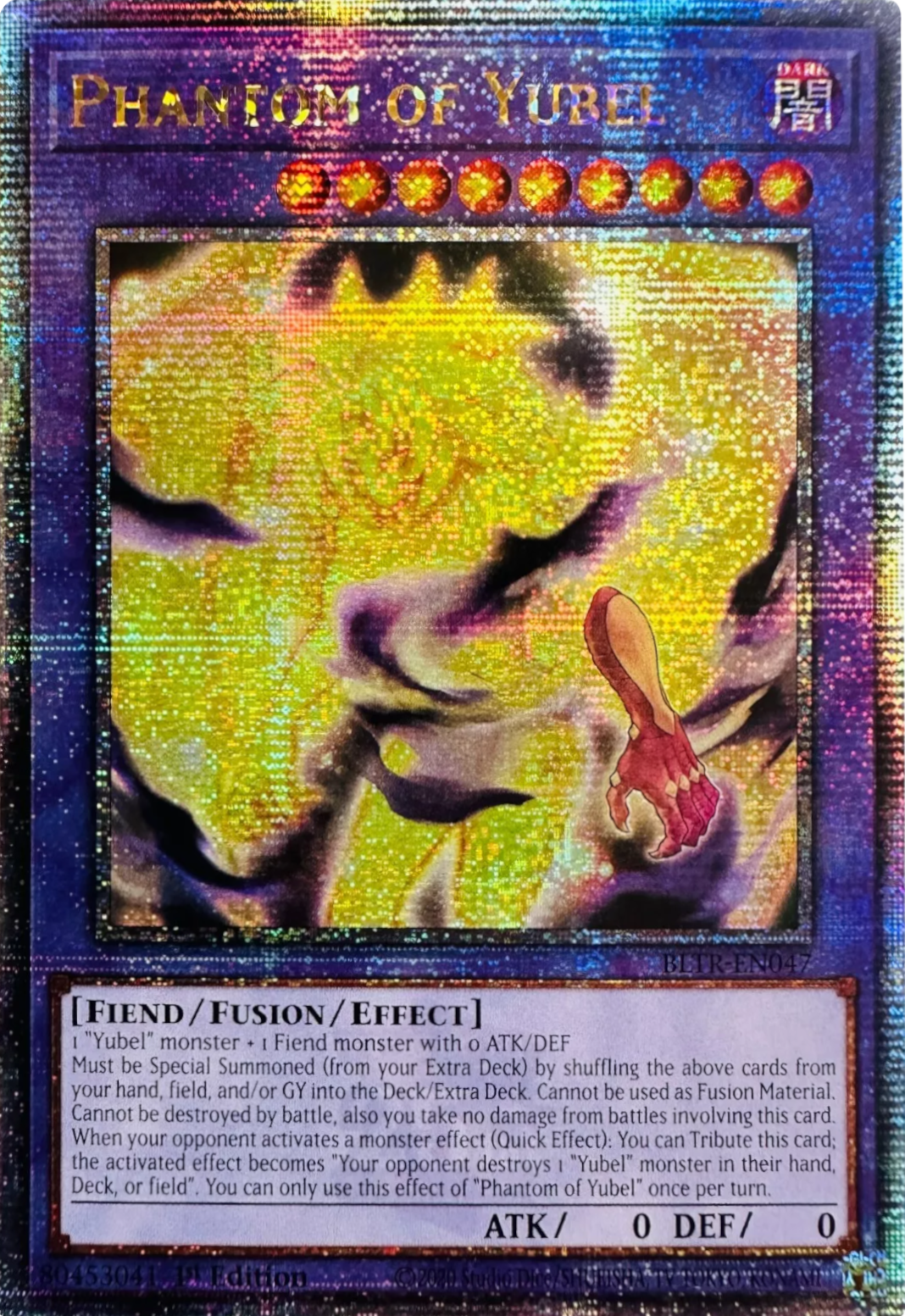 Yugioh Phantom of Yubel VX04-JP002 Ultra Rare The Valuable
