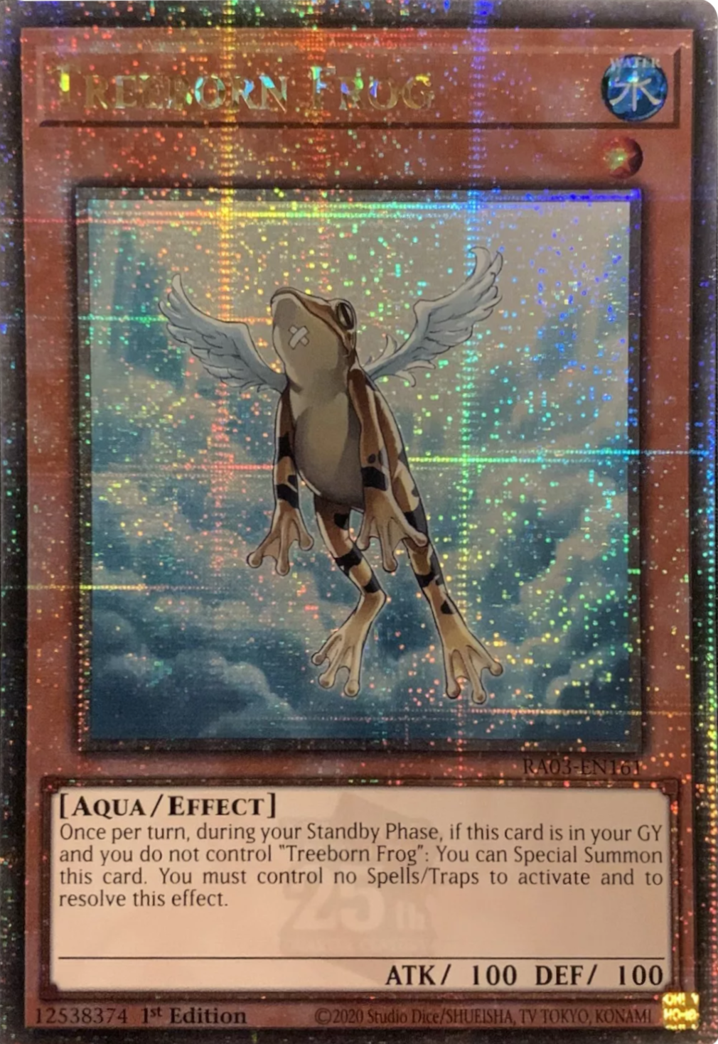toad cards yugioh Des Frog [CRV-EN026] Common main image 0