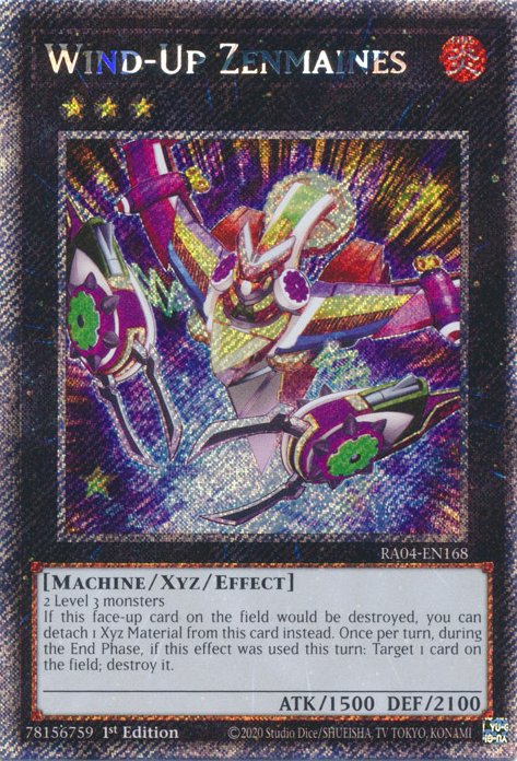 Wind-Up Zenmaines (RA04) #RA04-EN168 | Dragon Shield Yu-Gi-Oh