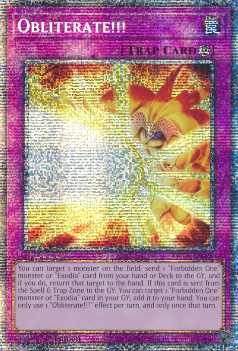 Obliterate!!! (MP25) #MP25-EN029 | Dragon Shield Yu-Gi-Oh! Card