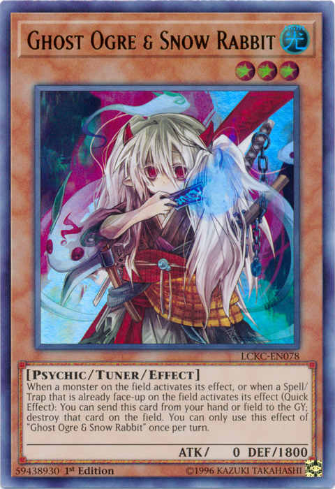 Ghost Ogre & Snow Rabbit (LCKC) #LCKC-EN078 | Dragon Shield Yu-Gi-Oh! Card Manager Ghost Ogre & Snow Rabbit (LCKC) #LCKC-EN078 | Dragon Shield Yu-Gi-Oh! Card Manager