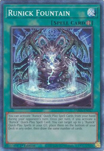 Runick Fountain (TAMA) #TAMA-EN027 | Dragon Shield Yu-Gi-Oh! Card Manager