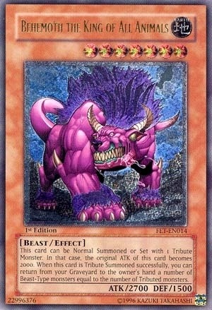 Behemoth the King of All Animals (FET) #FET-EN014 | Dragon Shield Yu-Gi ...