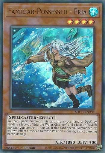 Familiar-Possessed - Eria (SDCH) #SDCH-EN038 | Dragon Shield Yu-Gi-Oh ...