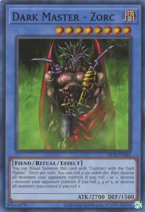 Dark Master - Zorc (DCR_25) #DCR-EN082 | Dragon Shield Yu-Gi-Oh! Card ...