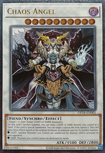 Chaos Angel (OP24) #OP24-EN001 | Dragon Shield Yu-Gi-Oh