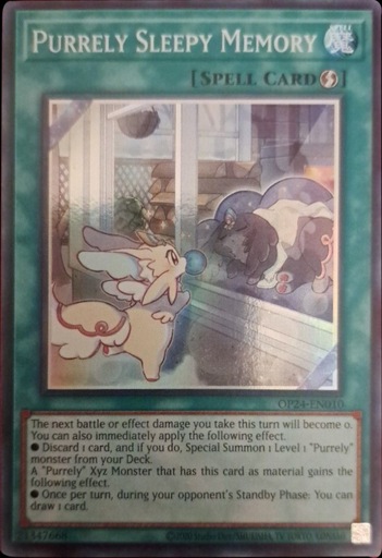 Purrely Sleepy Memory (OP24) #OP24-EN010 | Dragon Shield Yu-Gi-Oh! Card Manager Purrely Sleepy Memory (OP24) #OP24-EN010 | Dragon Shield Yu-Gi-Oh! Card Manager