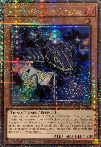 Infernoid Decatron (BLTR) #BLTR-EN069 | Dragon Shield Yu-Gi-Oh! Card Manager