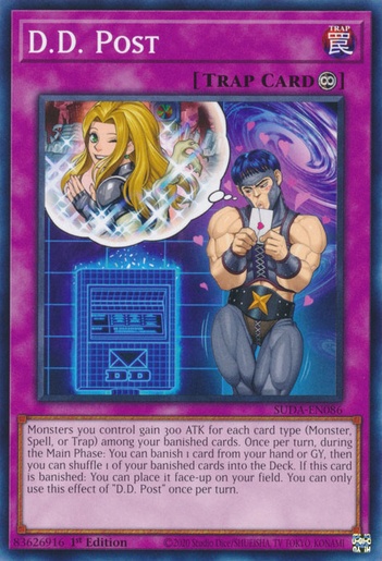 D.D. Post (SUDA) #SUDA-EN086 | Dragon Shield Yu-Gi-Oh! Card Manager D.D. Post (SUDA) #SUDA-EN086 | Dragon Shield Yu-Gi-Oh! Card Manager