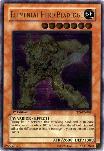 Elemental HERO Bladedge (EEN) #EEN-EN007 | Dragon Shield Yu-Gi-Oh! Card ...